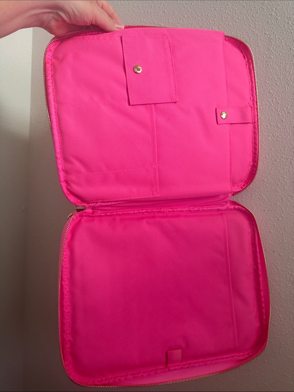 Lilly Pulitzer Pink, Aqua Print Tech Zip Around Case - Picture 5 of 8